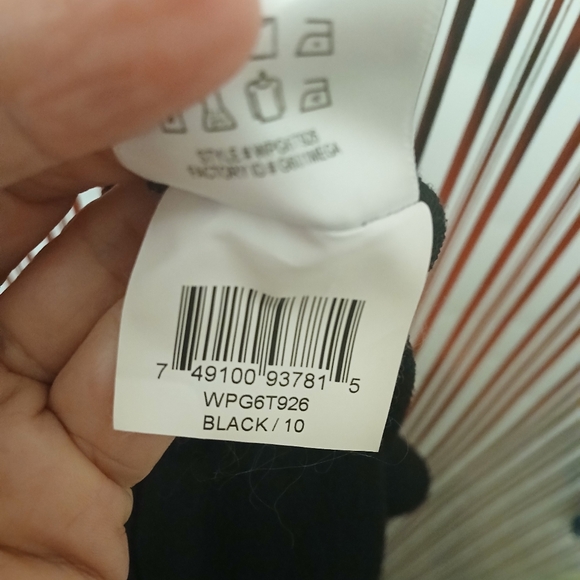 Pre-owned bcbgeneration black sheer and lace cocktail dress size 10 - Picture 12 of 12